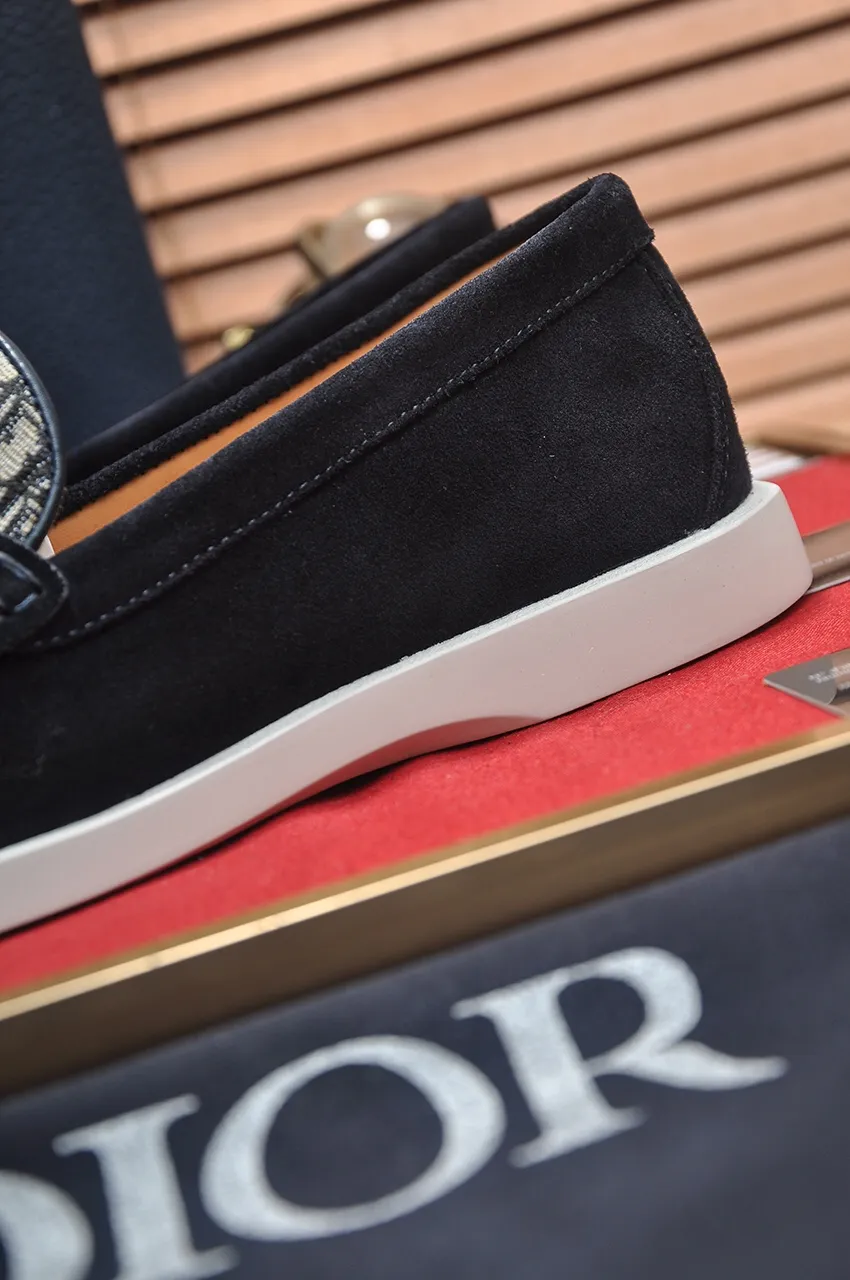 Men's shoes 💰520💶 [Dior] high-end goods Niuli original order quality Dior —🆘. Dior original order purchasing, high-end leather shoes, fabric: imported cowhide from Italy ➕ water-dyed cowhide/cowhide lining ➕ special original outsole, fine workmanship, real-life shooting 🎬 size: 38-45 (customized at 45)